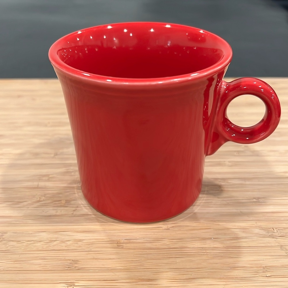 Vintage Fiestaware HLC USA Scarlet Mug